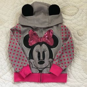 Disney Minnie Mouse Zip Hoodie